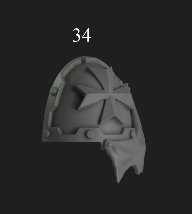 Shoulder Pads - Eternal Pilgrims for 2nd Born Marines