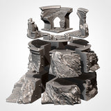 Ruin on the mountain