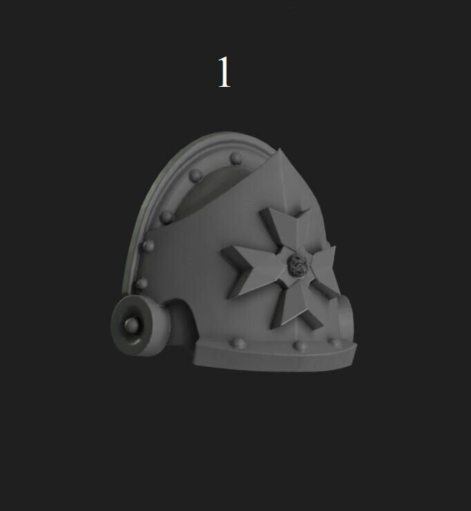 Shoulder Pads - Eternal Pilgrims for 2nd Born Marines