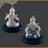 Desert Royals - 28mm scale 3d printed miniatures for fantasy wargaming RPG