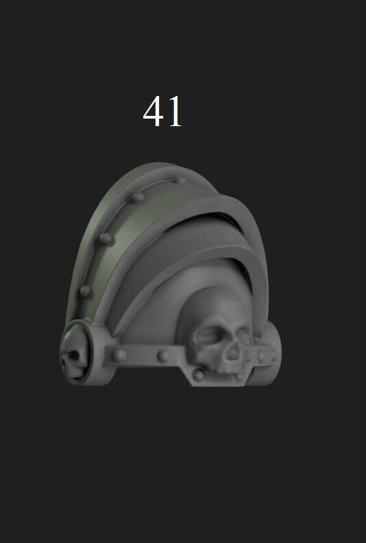 Shoulder Pads - Eternal Pilgrims for 2nd Born Marines
