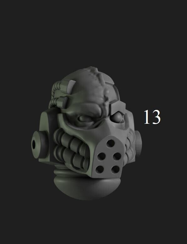 Heads - Eternal Pilgrims for 2nd Born Marines