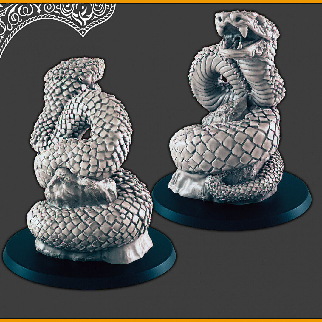 Desert Creatures - 28mm scale 3d printed miniatures for fantasy wargaming RPG