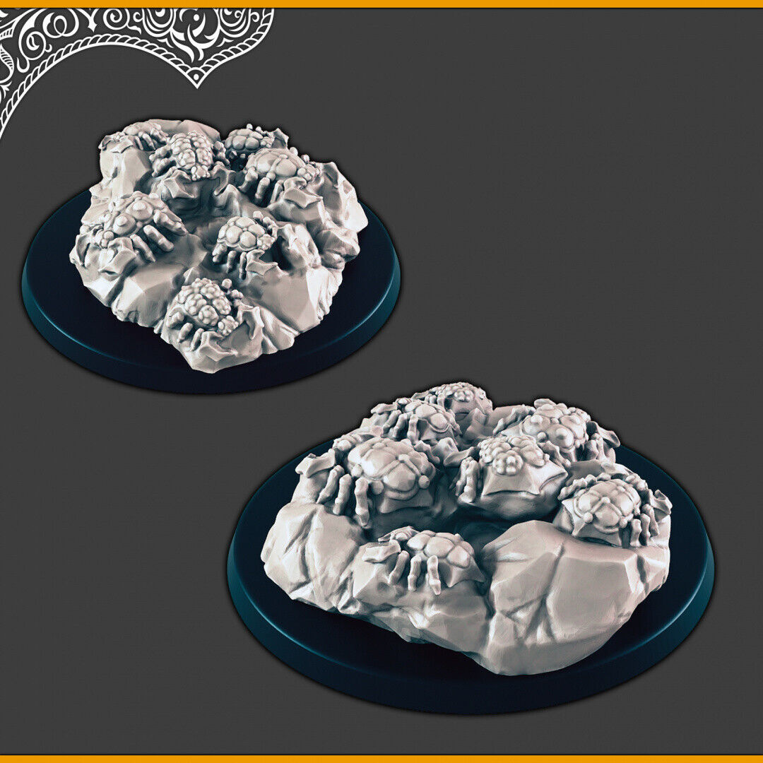 Desert Creatures - 28mm scale 3d printed miniatures for fantasy wargaming RPG