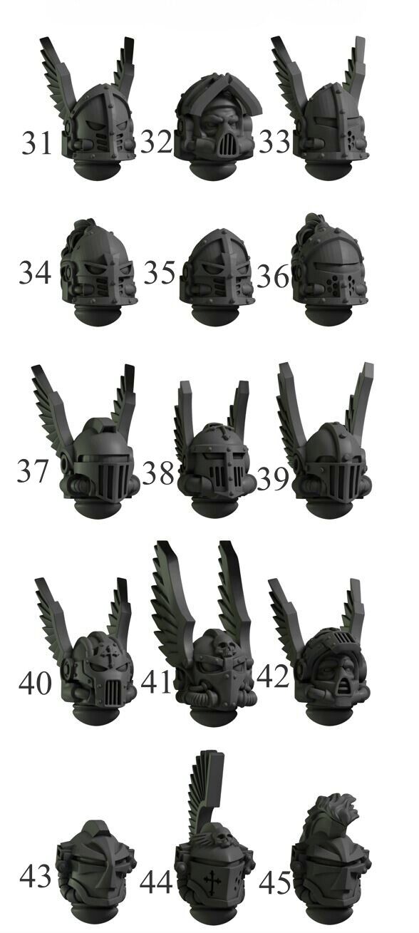 Heads - Eternal Pilgrims for 2nd Born Marines