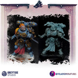 Shoulder Pads - Primal Hounds for 2nd Born Marines