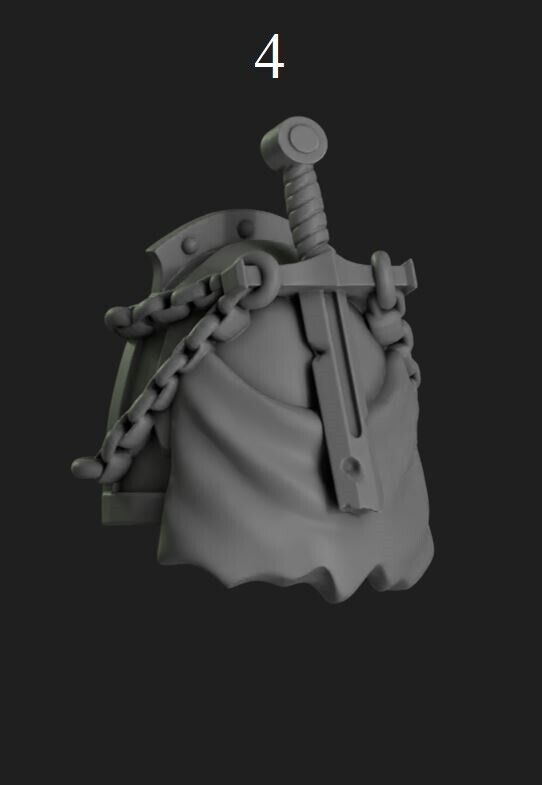 Shoulder Pads - Eternal Pilgrims for 2nd Born Marines