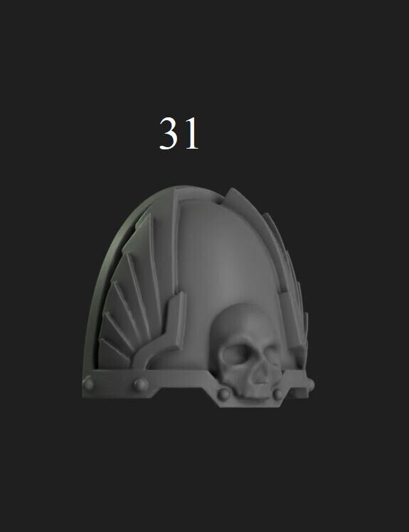 Shoulder Pads - Eternal Pilgrims for 2nd Born Marines