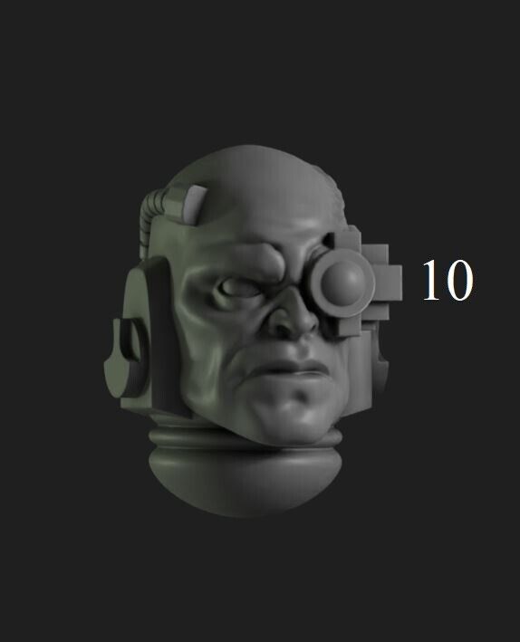 Heads - Eternal Pilgrims for 2nd Born Marines