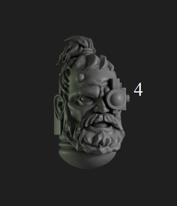 Heads - Eternal Pilgrims for 2nd Born Marines