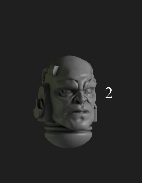 Heads - Eternal Pilgrims for 2nd Born Marines