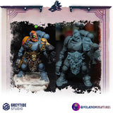 Shoulder Pads - Primal Hounds for 2nd Born Marines