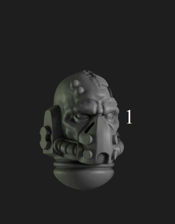 Heads - Eternal Pilgrims for 2nd Born Marines