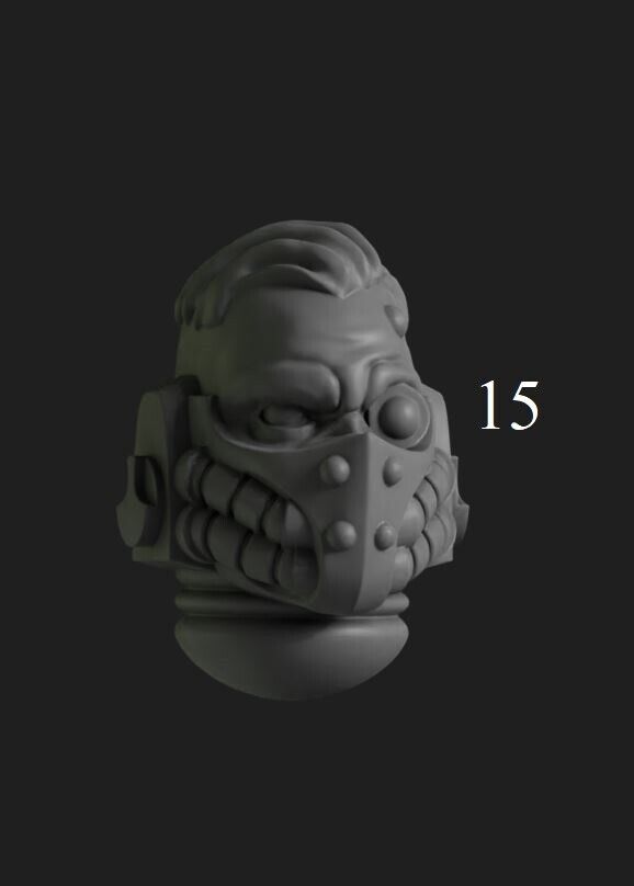 Heads - Eternal Pilgrims for 2nd Born Marines