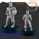 Space Dock Workers- 28mm Scale Miniatures for Sci-Fi Wargaming