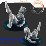 Crime Boss & Dancers - 28mm Scale Miniatures for Sci-Fi Wargaming