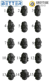 Heads - Eternal Pilgrims for 2nd Born Marines