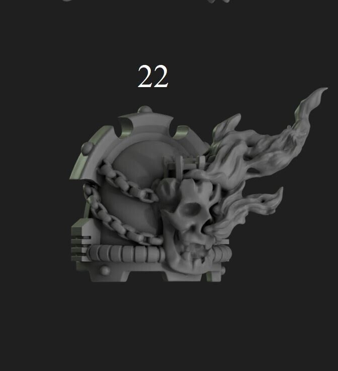 Shoulder Pads - Eternal Pilgrims for 2nd Born Marines
