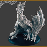 Wyvern Dragon - 28mm scale 3d printed miniatures for fantasy wargaming RPG