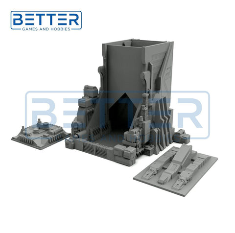 Dice Tower, (6mm Scale) for Battletech, EPIC, or Titanicus