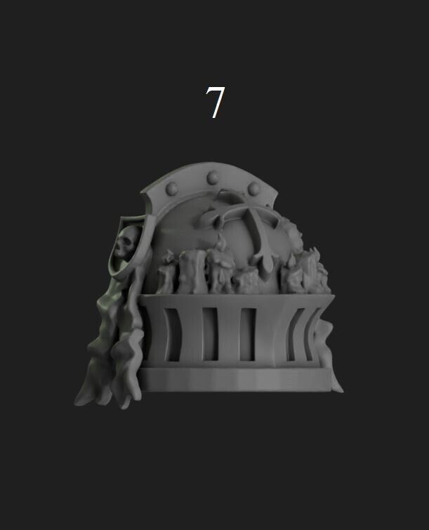 Shoulder Pads - Eternal Pilgrims for 2nd Born Marines