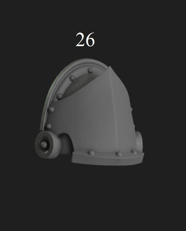 Shoulder Pads - Eternal Pilgrims for 2nd Born Marines
