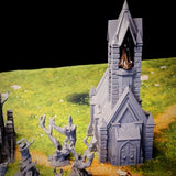 Night of the Living Dead, 3d printed Terrain Scenery for Tabletop Wargaming, RPG.