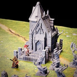 Night of the Living Dead, 3d printed Terrain Scenery for Tabletop Wargaming, RPG.