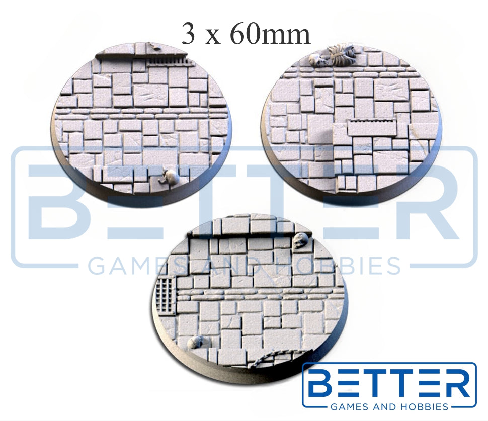 Dungeon - Themed Bases and Baer Toppers for sci-fi & fantasy wargaming