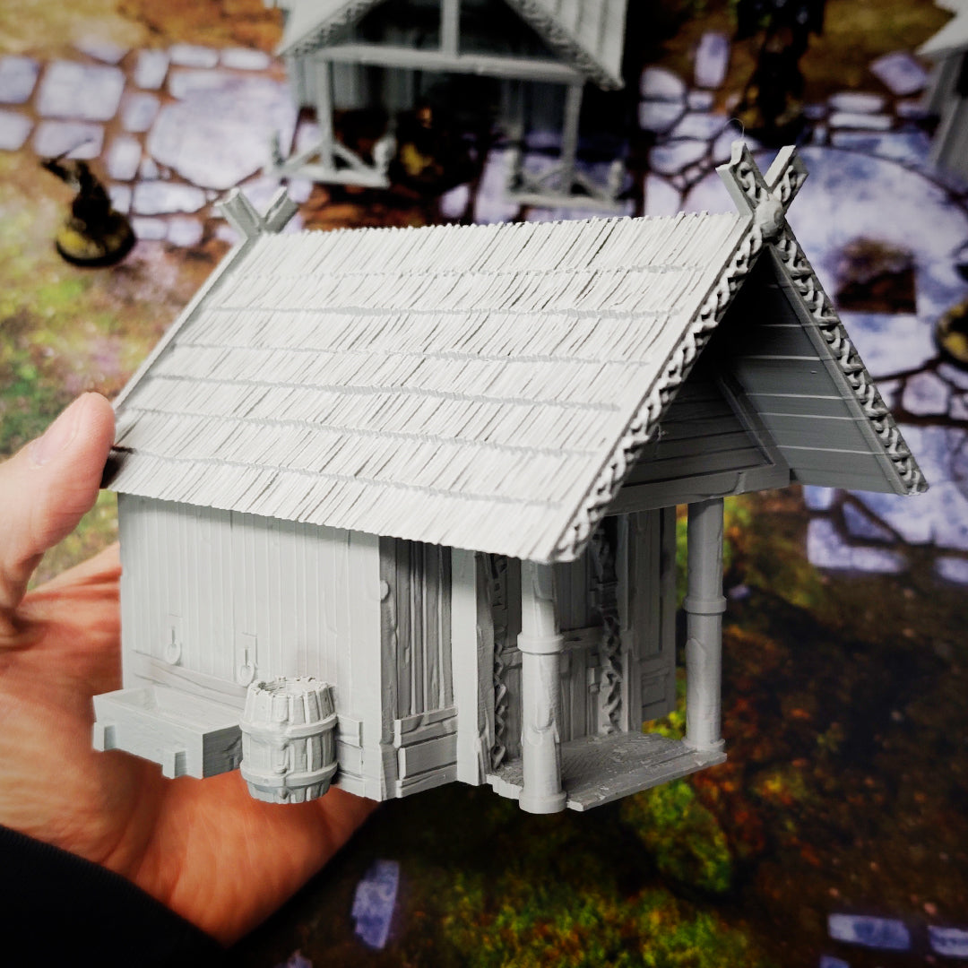 Village of Middle Earth (32, 28, 15 & 10mm Scale) tabletop wargaming terrain
