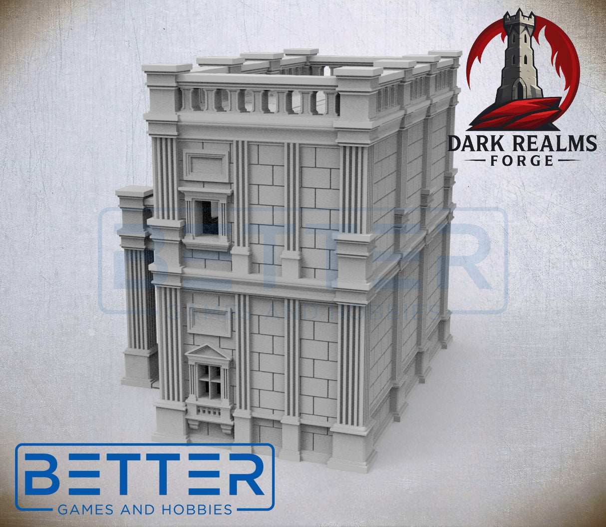 Castra Ultimarii – Roman Inspired Modular Building 6 | 32 mm, 28 mm, 15 mm & 10 mm Scale | Sci-Fi & Fantasy Wargaming Terrain | RPG Scenery