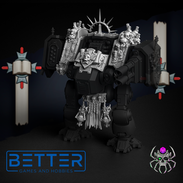 Ancient Dread Armour. Eternal order - Conversion parts for sci-fi wargaming