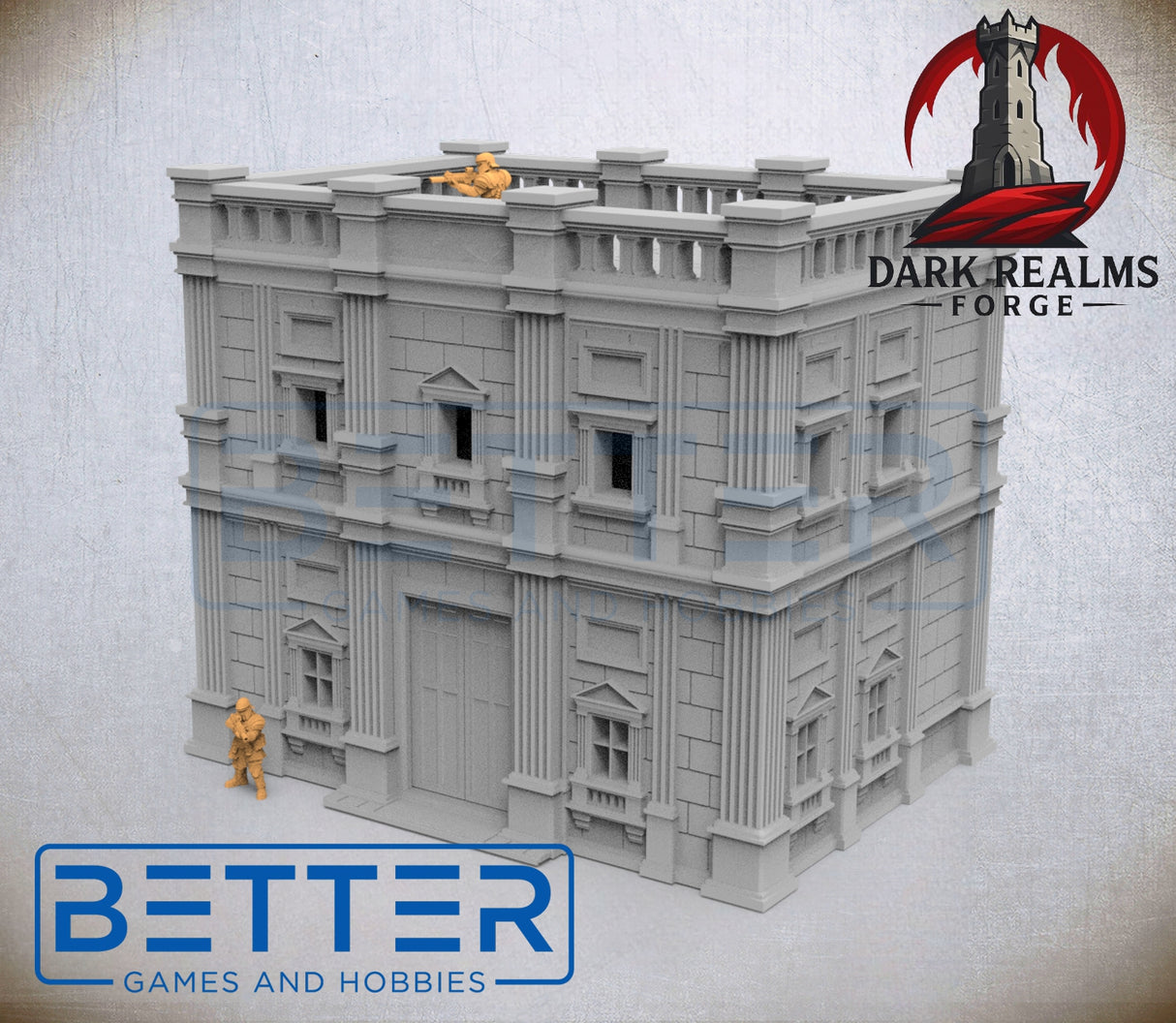 Castra Ultimarii – Roman Inspired Modular Building 7 | 32 mm, 28 mm, 15 mm & 10 mm Scale | Sci-Fi & Fantasy Wargaming Terrain | RPG Scenery