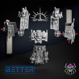 Ancient Dread Armour. Eternal order - Conversion parts for sci-fi wargaming