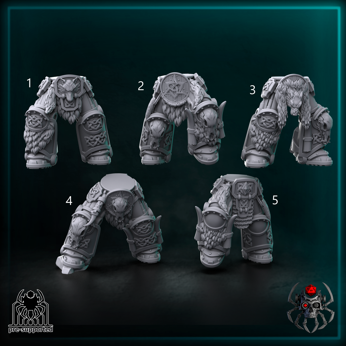 Legs, Sons of the Storm - Ulfaborg Shields. Conversion parts for sci-fi wargaming, New Termi's