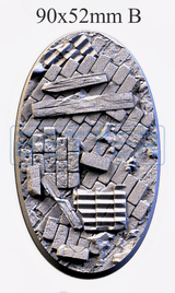 Ruined factory - Themed Bases and Toppers for sci-fi & fantasy wargaming
