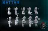 Fists & Claws - Sons of the Storm, Heavy Armor Squad. Conversion parts for sci-fi wargaming, New Termi's