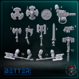 Weapons, Sons of the Storm - Ulfaborg Shields. Conversion parts for sci-fi wargaming, New Termi's