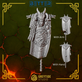 Big Banner - Anvil Wardens Conversion parts for sci-fi wargaming miniatures