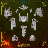 Ancient Armor - Anvil Wardens Conversion parts for Sci-Fi wargaming miniatures