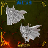 Big Cloaks - Anvil Wardens Conversion parts for sci-fi wargaming miniatures
