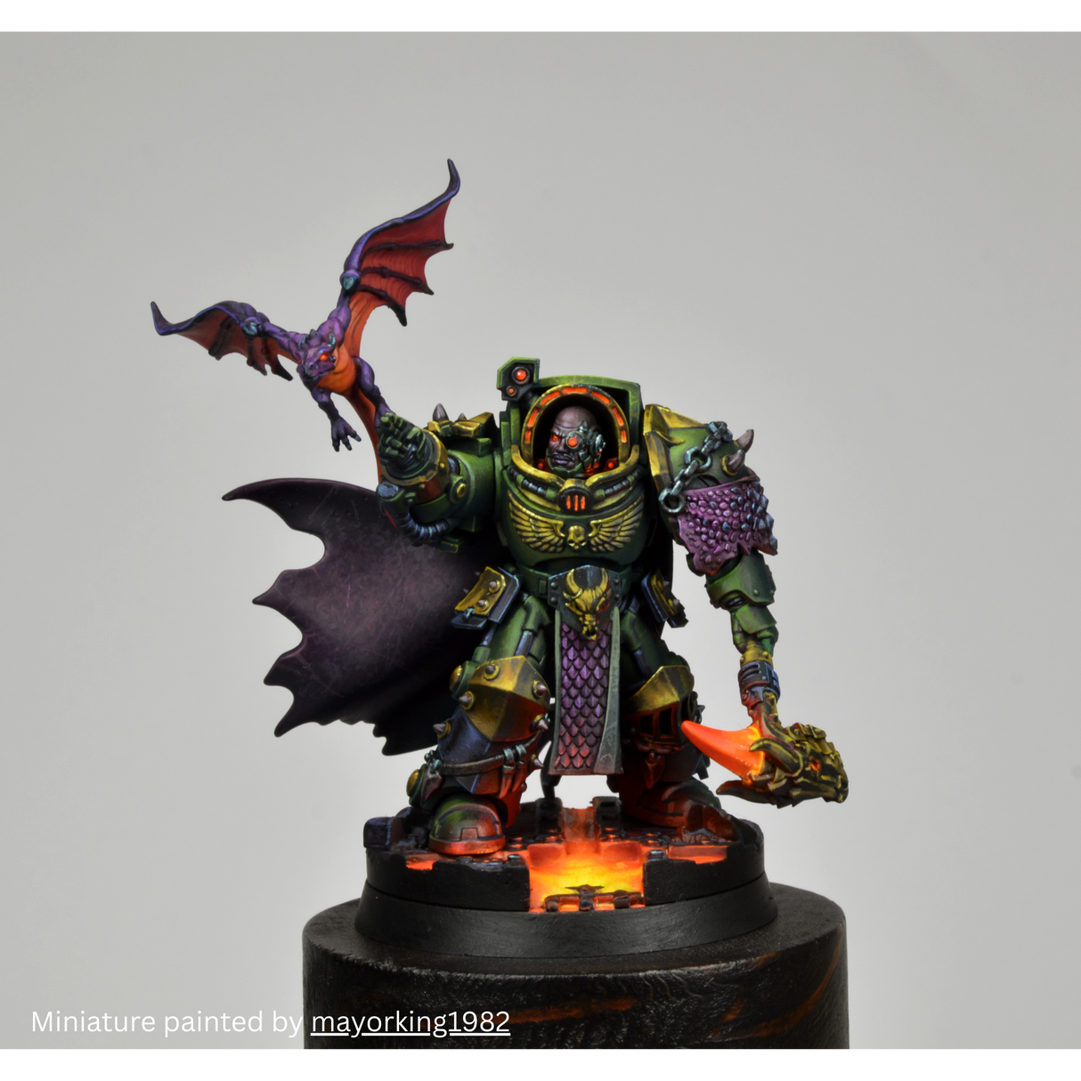 Big Cloaks - Anvil Wardens Conversion parts for sci-fi wargaming miniatures