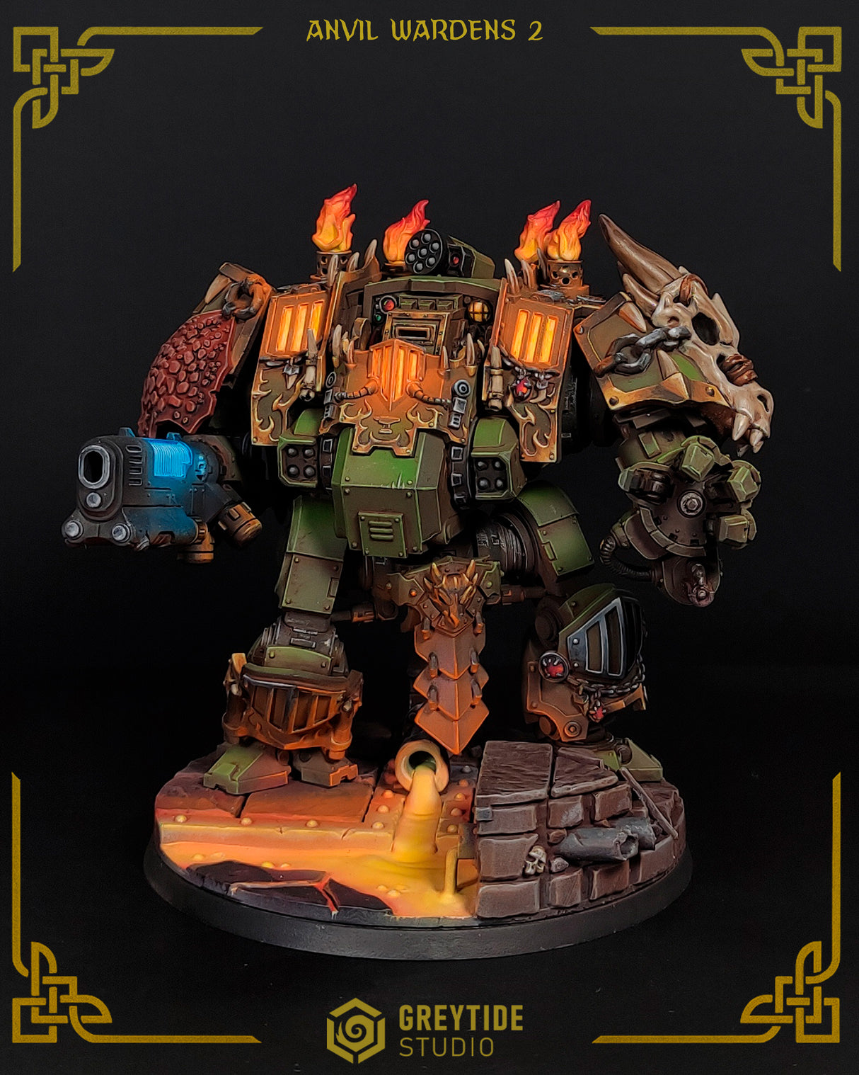 Ancient Armor - Anvil Wardens Conversion parts for Sci-Fi wargaming miniatures