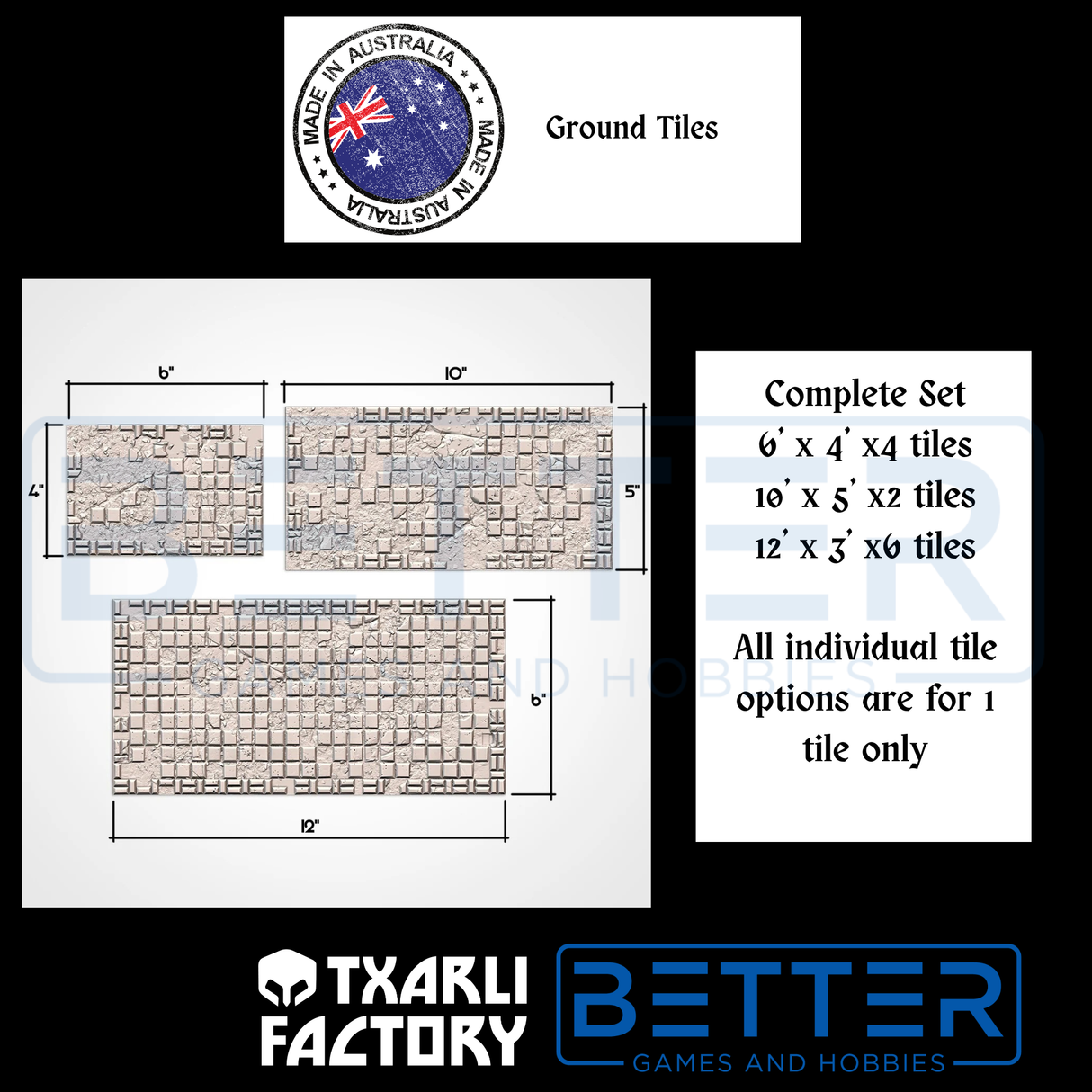 Abandoned Ruins - G-W compatible competitive tabletop terrain