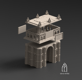 Augusta - Gothic City. Tabletop terrain for Sci-Fi & Grimdark wargaming