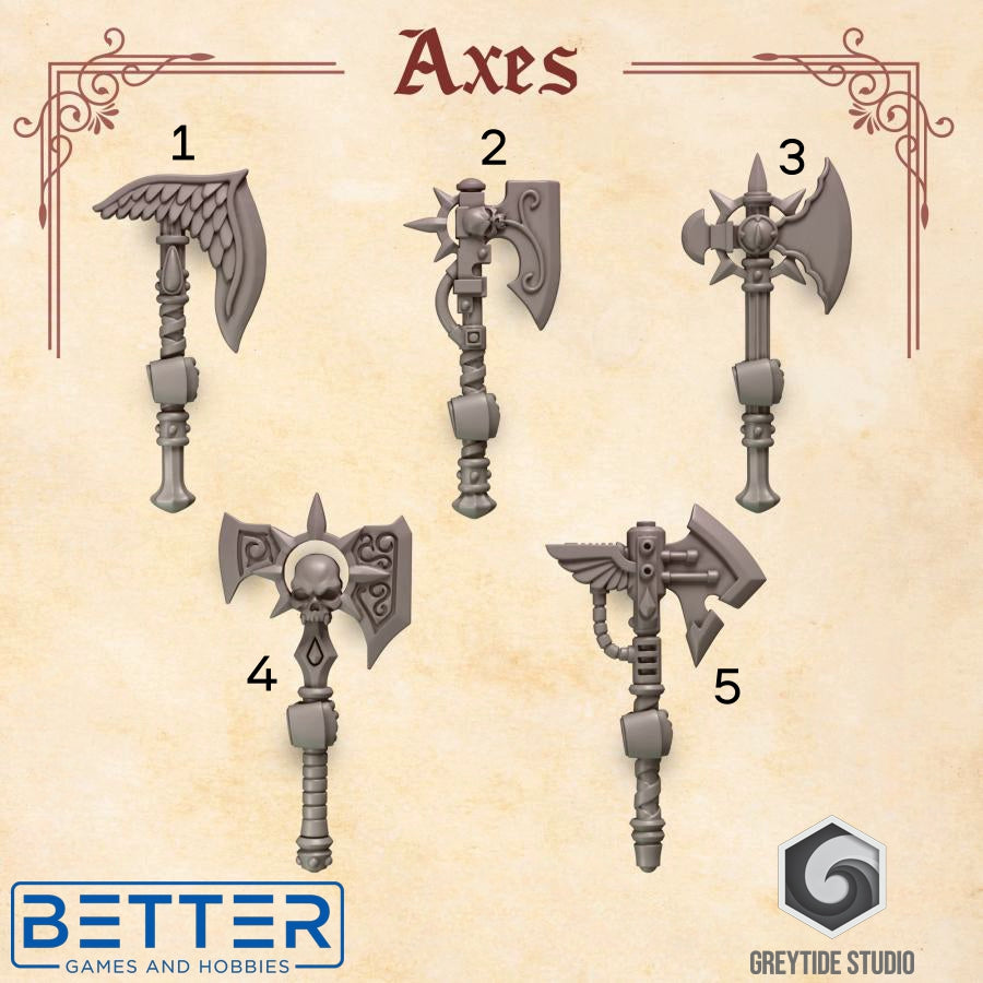 Axes - Crimson Lords - 2nd Born Marines
