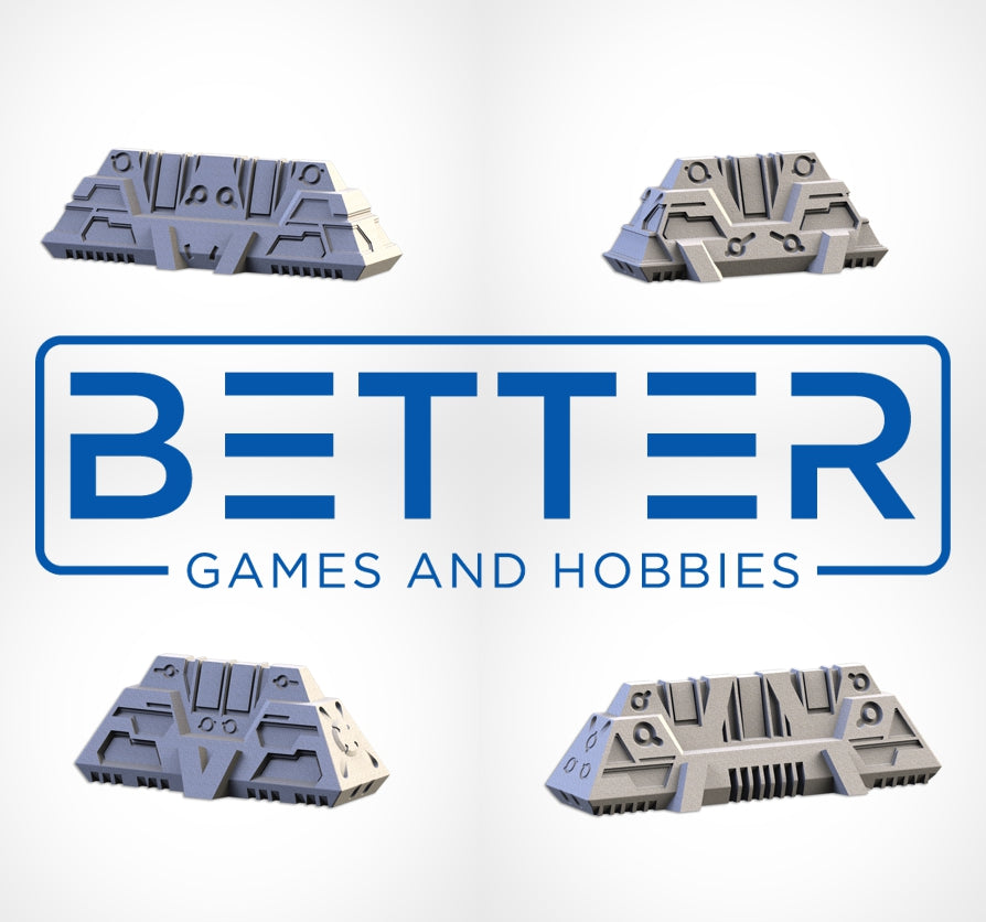 Xenos Pyramids (32, 28, 15 & 10mm Scale) tabletop wargaming terrain