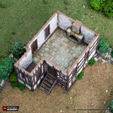 Wattle & Daub Barlyway Cottage - (28, 15, or 10mm scale) - King and Country