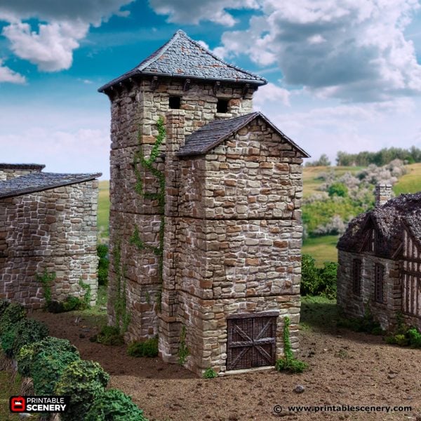 Black Rock Keep - (28, 15 or 10mm scale) - King and Country