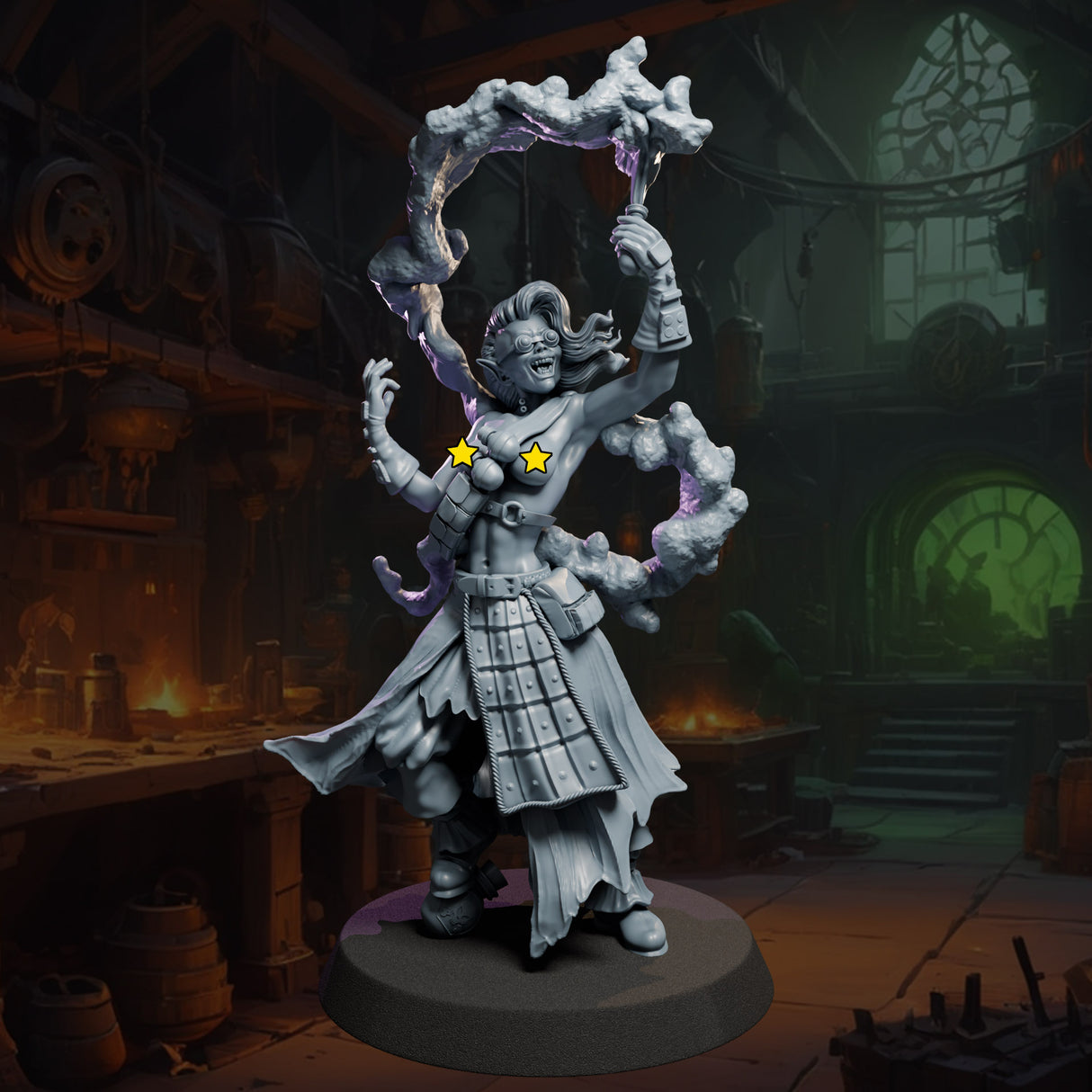 Bramka the Alchemist, Ladies of the Dark Age, NSFW, 32 and 75mm